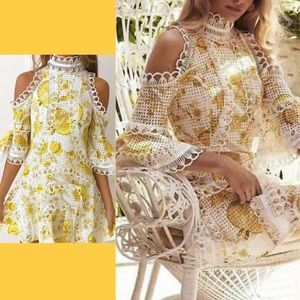 NWT Lemon Print dress size S